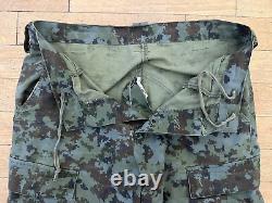 Original Russian Army Military Border Guard Suit Jacket and Pants FSB EMR M 48-5