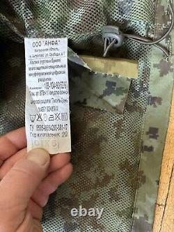 Original Russian Army Military Border Guard Wind Suit Jacket Pant FSB EMR L 52-6