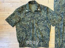Original Russian Army Military Border Suit Jacket Pants + Straps FSB EMR M 48-5