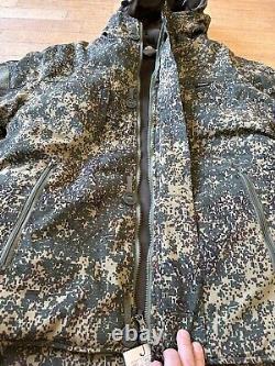 Original Russian Army Military Uniform EMR Winter Suit Jacket Pants 44- 46/3 S