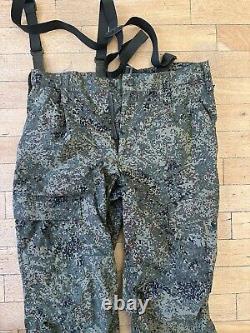 Original Russian Army Military Uniform VKBO EMR Wind Suit Jacket Pants L 52-4