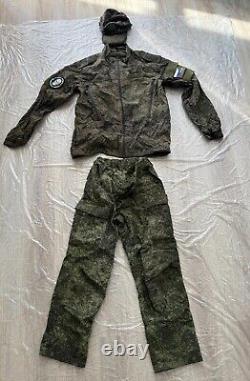 Original Russian Army Soldier Set Uniform Military? Amo Jacket Pants Cap 2 Patch