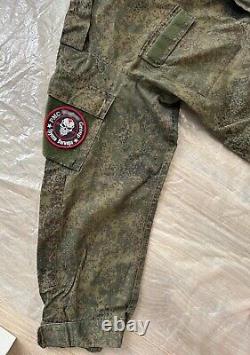 Original Russian Army Soldier Set Uniform Military? Amo Jacket Pants Cap 2 Patch
