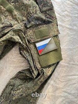 Original Russian Army Soldier Set Uniform Military? Amo Jacket Pants Cap 2 Patch