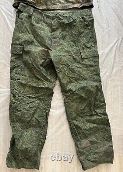 Original Russian Army Soldier Set Uniform Military? Amo Jacket Pants Cap 2 Patch