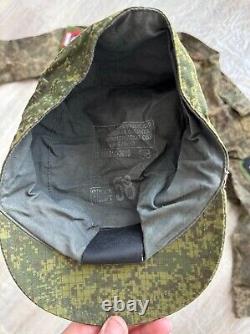 Original Russian Army Soldier Set Uniform Military? Amo Jacket Pants Cap 2 Patch