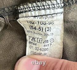 Original Russian Army Soldier Set Uniform Military? Amo Jacket Pants Cap 2 Patch