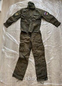 Original Russian Army Soldier Set Uniform Military? Amo Jacket Pants Cap 3 Patch