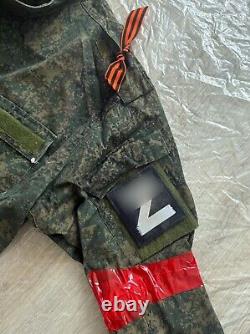 Original Russian Army Soldier Set Uniform Military? Amo Jacket Pants Cap 3 Patch