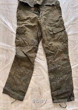 Original Russian Army Soldier Set Uniform Military? Amo Jacket Pants Cap 3 Patch