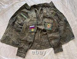 Original Russian Army Soldier Set Uniform Military? Amo Jacket Pants Cap 3 Patch