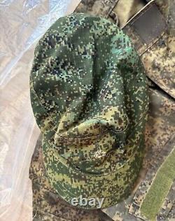 Original Russian Army Soldier Set Uniform Military? Amo Jacket Pants Cap 3 Patch