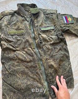 Original Russian Army Soldier Set Uniform Military? Amo Jacket Pants Cap 3 Patch