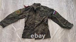 Original Russian Army Soldier Set Uniform Military? Amo Jacket Pants Cap 4 Patch