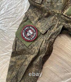 Original Russian Army Soldier Set Uniform Military? Amo Jacket Pants Cap 4 Patch