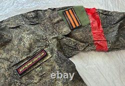 Original Russian Army Soldier Set Uniform Military? Amo Jacket Pants Cap 4 Patch