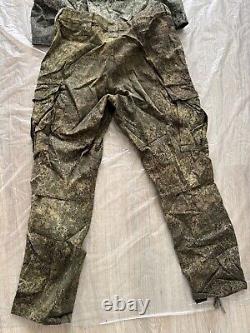 Original Russian Army Soldier Set Uniform Military? Amo Jacket Pants Cap 4 Patch