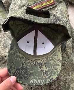 Original Russian Army Soldier Set Uniform Military? Amo Jacket Pants Cap 4 Patch