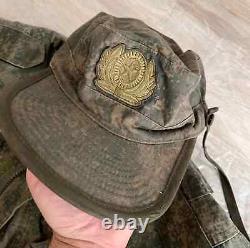 Original Russian Army Soldier Set Uniform Military? Amo Jacket Pants Patch Cap