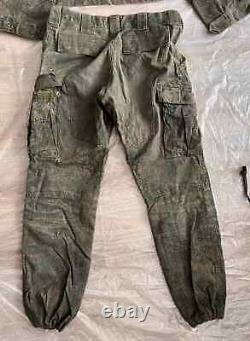 Original Russian Army Soldier Set Uniform Military? Amo Jacket Pants Patch Cap