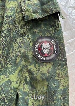 Original Russian Army Soldier Set Uniform Military? Amo Jacket Pants Patch Rare