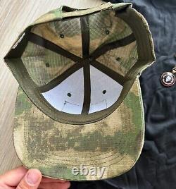 Original Russian Army Soldier Set Uniform Military? Amo T-shirt Cap Badge Patch