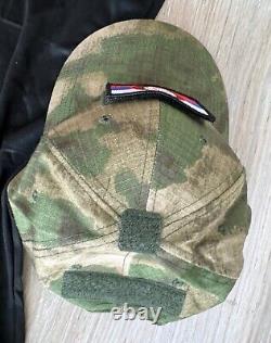 Original Russian Army Soldier Set Uniform Military? Amo T-shirt Cap Badge Patch