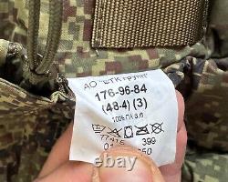 Original Russian Army Soldier Set Winter Uniform Jacket Pants Patch Hat Military