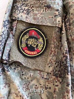 Original Russian Army Soldier Uniform Jacket Pants 3 Patch Military Camo EMR