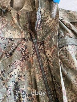 Original Russian Army Soldier Uniform Jacket Pants 3 Patch Military Camo EMR