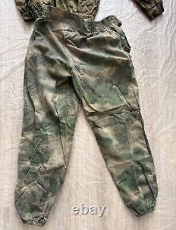 Original Russian Army Soldier Uniform Jacket Pants Patch Camo Military Moss #3