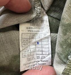 Original Russian Army Soldier Uniform Jacket Pants Patch Camo Military Moss #3