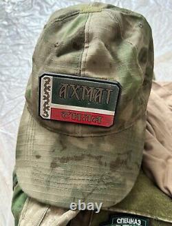 Original Russian Army Soldier Uniform Military? Amo Moss Jacket Pants Cap Patch