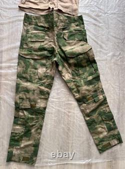 Original Russian Army Soldier Uniform Military? Amo Moss Jacket Pants Cap Patch