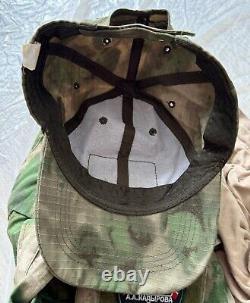 Original Russian Army Soldier Uniform Military? Amo Moss Jacket Pants Cap Patch