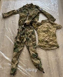 Original Russian Army Soldier Uniform Military? Amo Moss Jacket Pants Patch #4