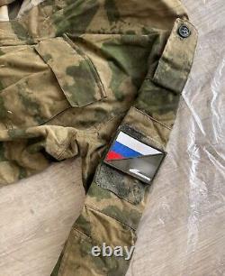 Original Russian Army Soldier Uniform Military? Amo Moss Jacket Pants Patch #4