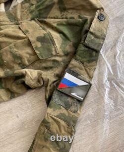 Original Russian Army Soldier Uniform Military? Amo Moss Jacket Pants Patch #4