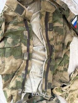 Original Russian Army Soldier Uniform Military? Amo Moss Jacket Pants Patch #4