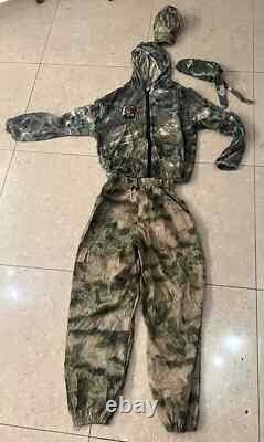 Original Russian Army Soldier Uniform Military? Amo Moss Jacket Pants Patch Cap