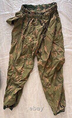 Original Russian Army Soldier Uniform Military? Amo Moss Jacket Pants Patch Rare