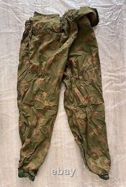 Original Russian Army Soldier Uniform Military? Amo Moss Jacket Pants Patch Rare