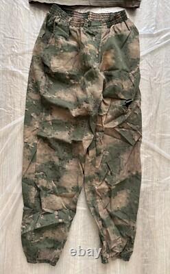 Original Russian Army Soldier Uniform Military? Amo T-shirt Cap Patch Pants Moss