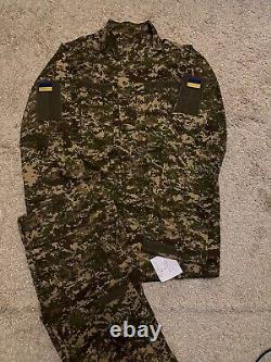 Original Set Ukrainian Army Camouflage Predator Uniform Suit Regular Size XL