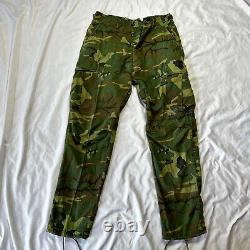 Original Vietnam War Early Poplin Non Ripstop ERDL Camo Set Jacket & Pants Named