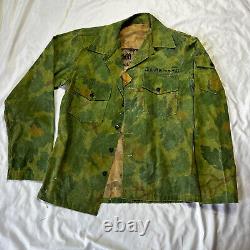 Original Vietnam War Named Tailored Mitchell Camo Set Jacket & Pants