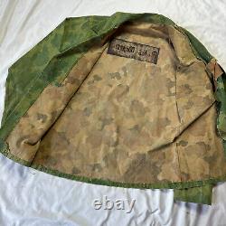 Original Vietnam War Named Tailored Mitchell Camo Set Jacket & Pants