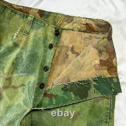 Original Vietnam War Named Tailored Mitchell Camo Set Jacket & Pants