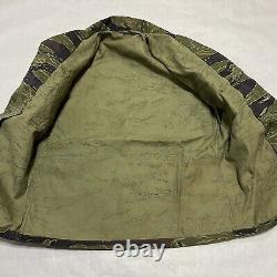 Original Vietnam War Tiger Stripes Camo Jacket & Pants Set Stamped US A-M