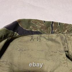 Original Vietnam War Tiger Stripes Camo Jacket & Pants Set Stamped US A-M